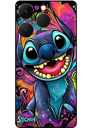 Силіконовий бампер чохол для realme 15t з малюнком стіч stitch
