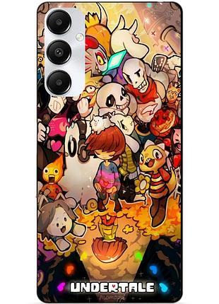 Чехол силиконовый бампер для samsung s25 с рисунком андертейл undertale