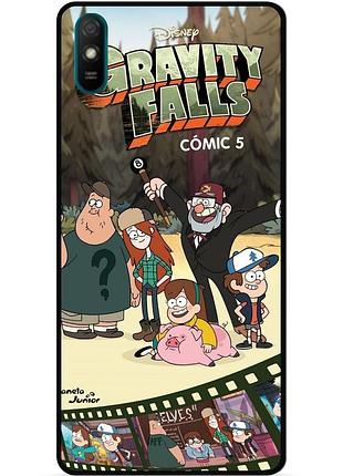 Силиконовый чехол бампер для huawei y5 2019 с рисунком гравити фолз gravity falls