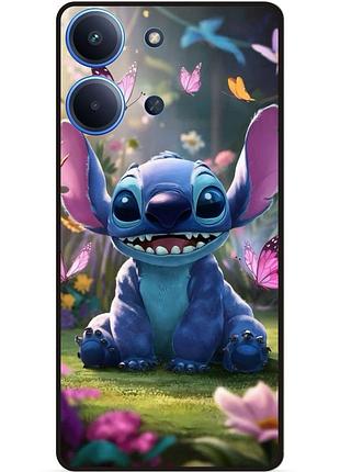 Силіконовий бампер чохол для xiaomi redmi 15c стіч stitch
