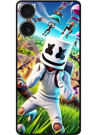 Силіконовий чохол бампер для iphone 17 з малюнком фортнайт fortnite
