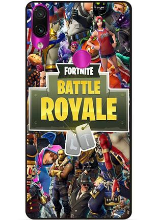 Силиконовый бампер чехол для huawei p smart z игра fortnite фортнайт