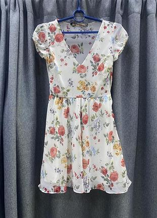 Шифонова сукня zara s