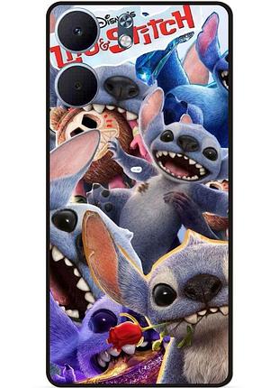 Силіконовий бампер чохол для oppo a5x з картинкою стіч stitch