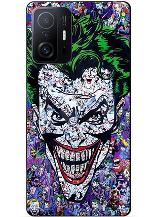 Силіконовий чохол бампер для xiaomi 11t pro з малюнком джокер joker