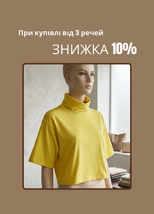 Кроп-топ с головыной женский crop неонового цвета размер s