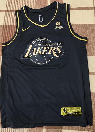 Баскетбольна майка jersey los angeles lakers nike bryant