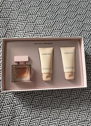 Narciso rodriguez narciso cristal парфумований набір