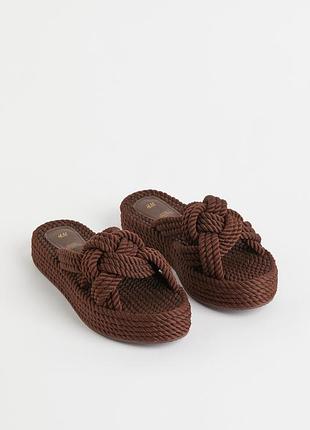 Сандалі, мюлі, шльопанці, тапки h&m hm
