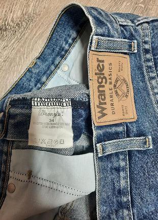Женские джинсовые шорты wrangler 34 / m (талия 80–82 см)