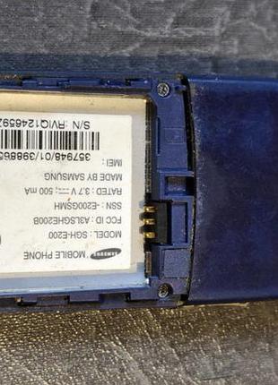 Samsung sgh e200 2