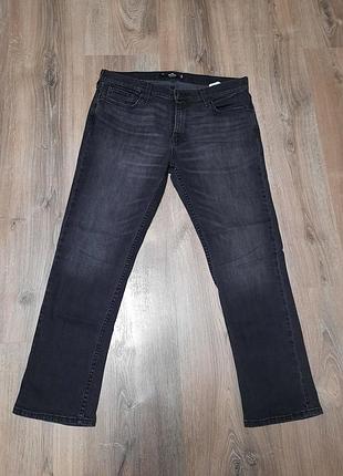 Hollister джинсы мужские 34×30 черные оригинал