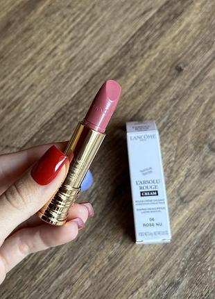 Помада для губ lancôme l’absolu rouge cream 💗