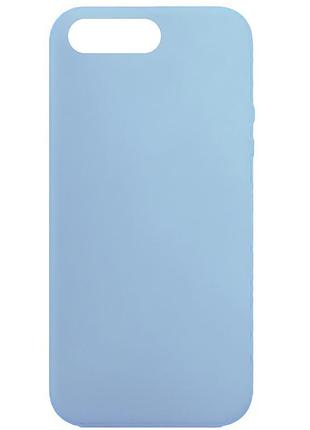Чехол silk full protective (aa) no logo для apple iphone 7 plus / 8 plus (5.5") голубой / lilac blue