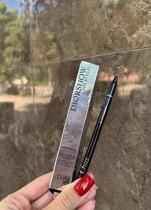 Олівець для очей dior diorshow 24h stylo 781😍