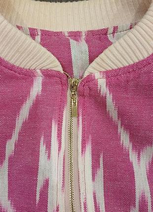 Бомбер hand made, узбецкий принт 2