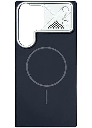 Чохол-накладка pc synq magnetic fit для samsung galaxy s25 ultra, захисний кейс із вбудованим модулем magsafe, захистом камери та