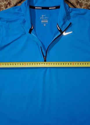 Лонгслив nike element dri fit running оригинал мужской спортивный тренировочный м 7