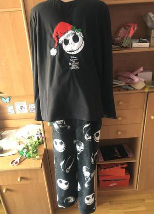 Пижама, комплект, костюм, 100% фліс, м. disney.