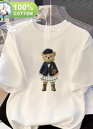Футболка з медаедиком  розміри s/m/l/xl