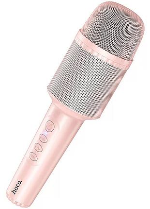 Караоке мікрофон-колонка hoco dbk1 pink
