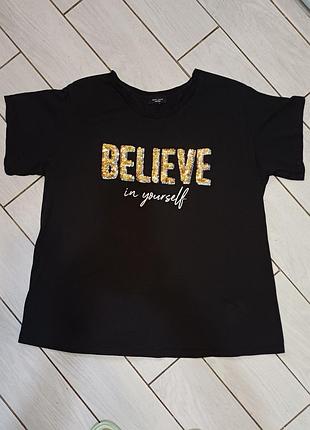 Футболка believe