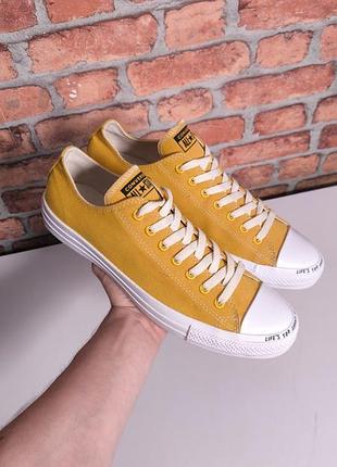 Кеды конверс converse chuck taylor all star renew low top renew yellow