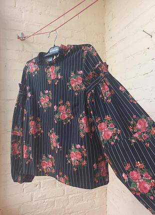 Нова блуза від h&m з пишними розкішними рукавами