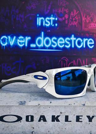 Oakley scapel white chrome ice iridium очки