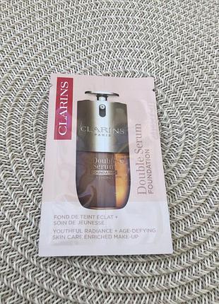 Clarins double serum основа-флюїд для обличчя clarins