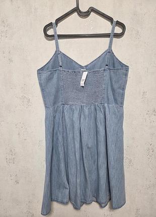 Джинсовый сарафан gap 5