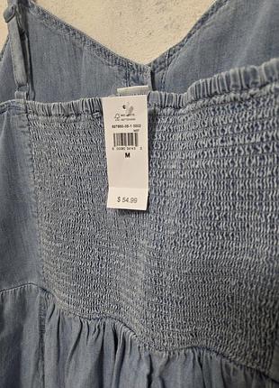 Джинсовый сарафан gap 6