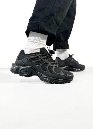 Мужские кроссовки nike air max tn terrascape plus triple black
