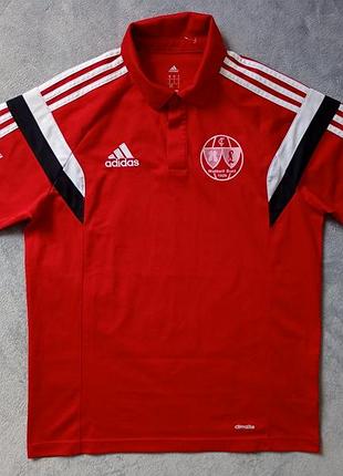 Брендовая футболка поло adidas.