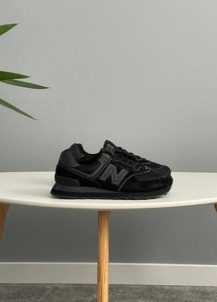 😎 мужские кроссовки new balance 574 core black