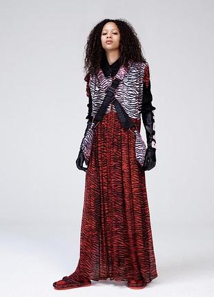 Kenzo & h&m, шовкова сукня максі, колекція 2016 року