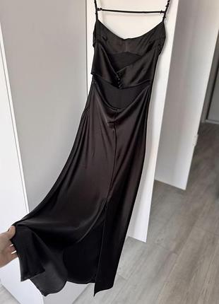 Сукня міді вечірня  шовк zara s