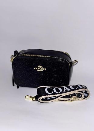 Сумка чорна coach 6