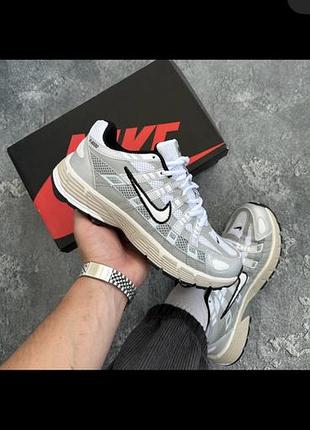 Nike p-6000 silver/white 3