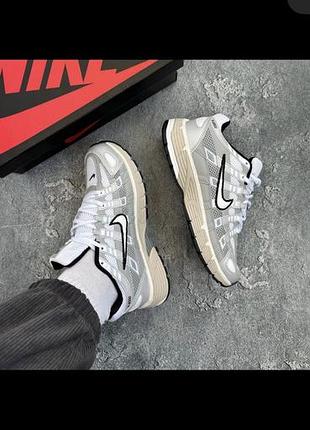 Nike p-6000 silver/white 4