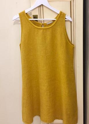 Нова.сукня з льону made in italy 100% linen  dress