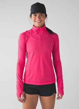 Lululemon оригинальная легкая зип кофта лонгслив