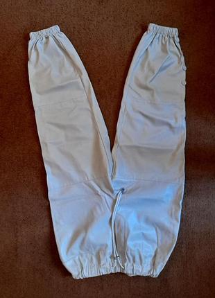 Брюки парашюты под кожу