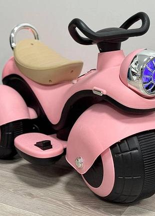 Детский электроскутер f4 pink