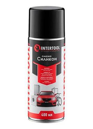 Смазка силиконовая intertool 400 мл fs-6040 (fs-6040)