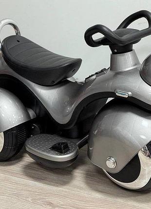 Детский электроскутер f3 grey