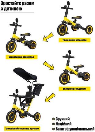 Беговел tri-cycle 5in1 versa navy 5