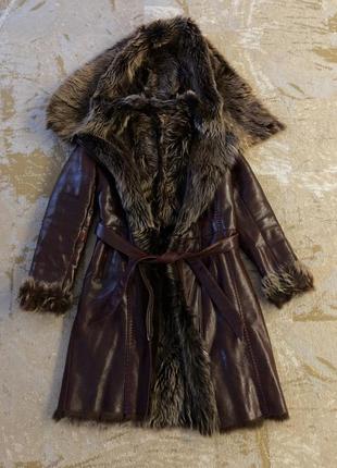 Дублянка з натуральним хутром від stellarossa