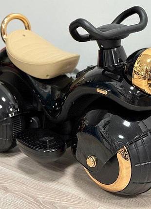 Детский электроскутер f3 black