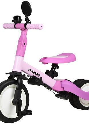 Беговел tri-cycle 5in1 versa pink 4